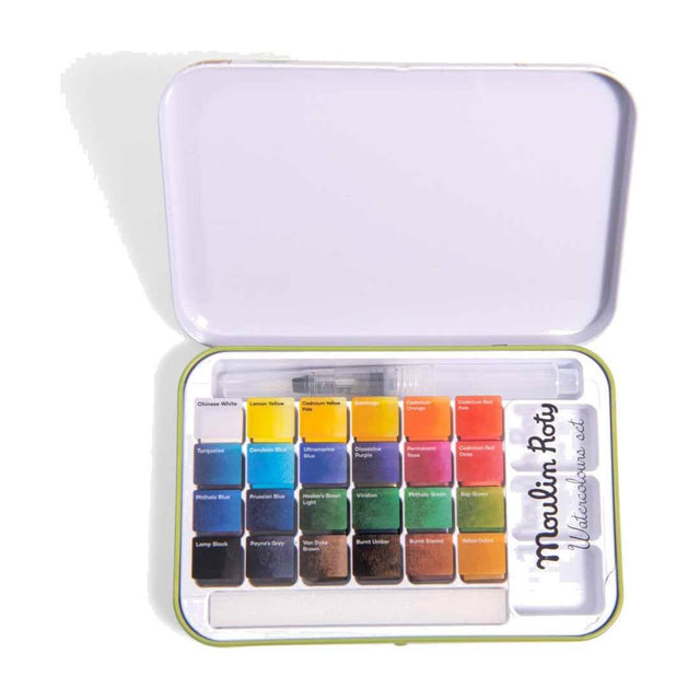 La boîte aquarelle Le jardin du Moulin - Art & bricolage by Moulin Roty