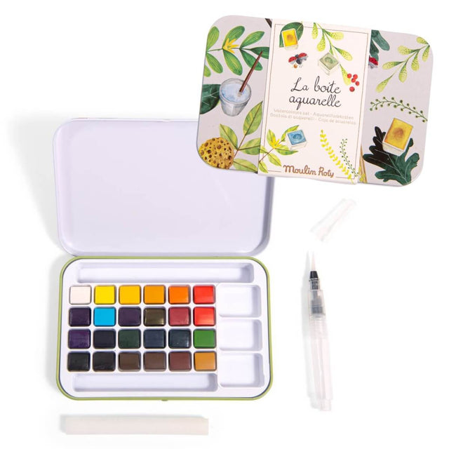La boîte aquarelle Le jardin du Moulin - Art & bricolage by Moulin Roty