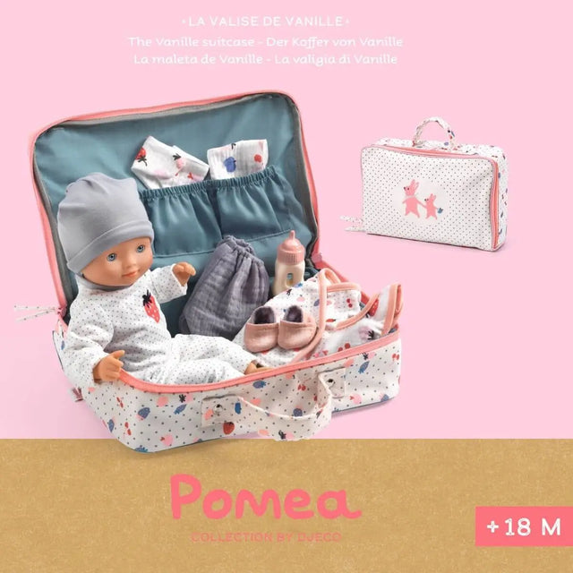 La valise de Vanille Pomea - Accessoires poupée by Djeco