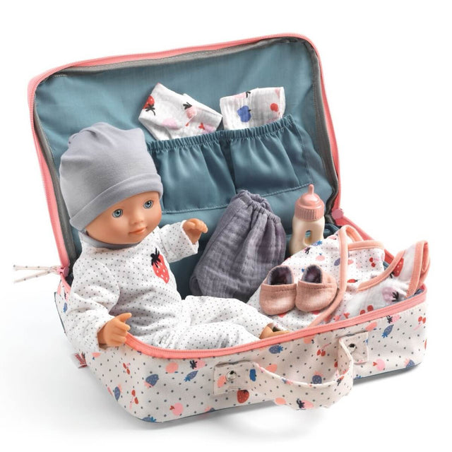 La valise de Vanille Pomea - Accessoires poupée by Djeco