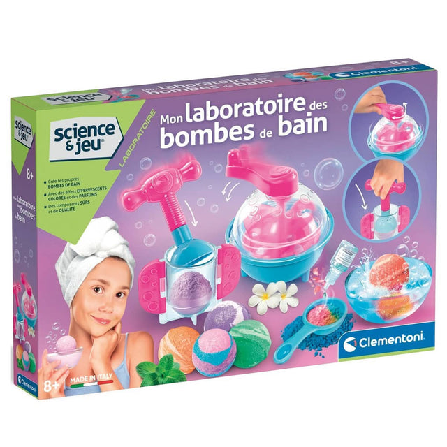Laboratoire de bombes de bain - Jeux scientifiques by Clementoni