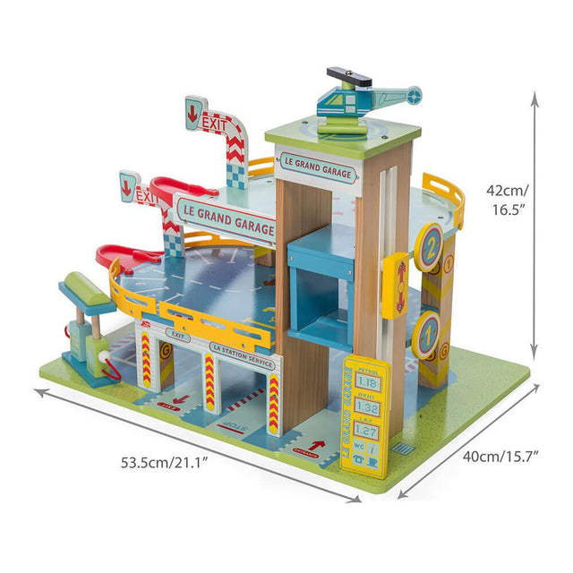 Le Grand Garage multi-étage-Le Toy Van-Comme des Pirates
