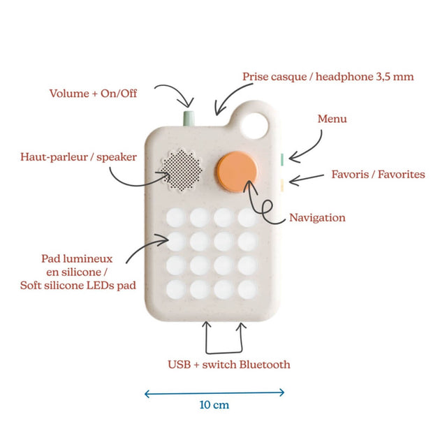 Lecteur audio Fabli (fr-en) - Jeux éducatifs by Fabli