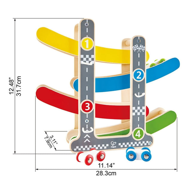 Circuit de course en bois Fast Flip