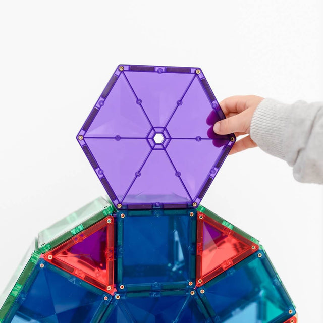 Mega Pack de tuiles magnétiques Arc-en-ciel (212 pcs) - Jeux de construction by Connetix