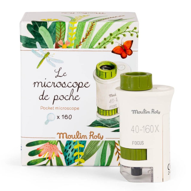 Microscope de poche 40-160x - Jeux scientifiques by Moulin Roty