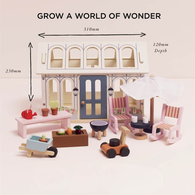 Mobilier d'extérieur et potager pour maison de poupées - Accessoires de maison de poupées by Le Toy Van