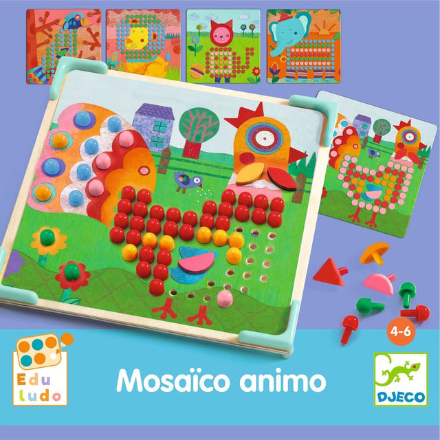 Mosaïco Animo - Jeux d'assemblage by Djeco