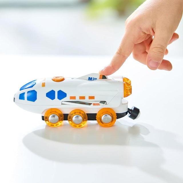 Navette spatiale et train 2 en 1 - Véhicules de jeu by Hape