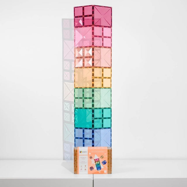 Pack d'extension carrés Pastel (40 pcs) - Jeux de construction by Connetix