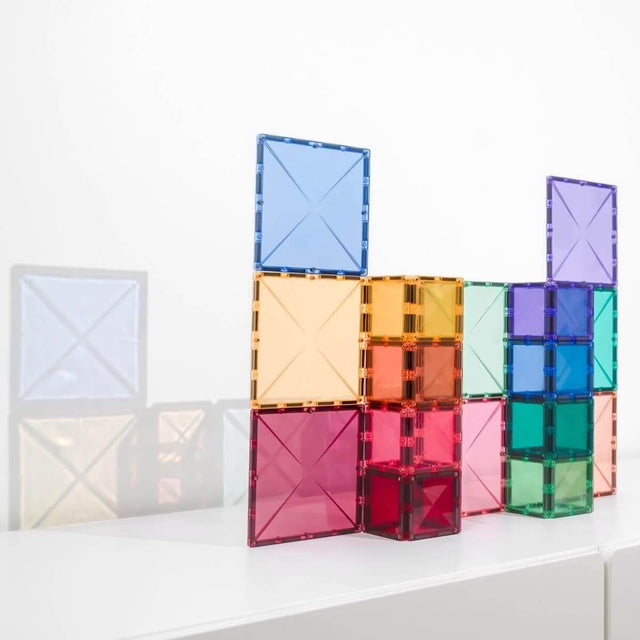 Pack d'extension carrés Pastel (40 pcs) - Jeux de construction by Connetix