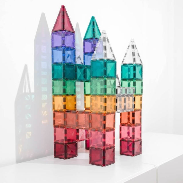 Pack d'extension carrés Pastel (40 pcs) - Jeux de construction by Connetix