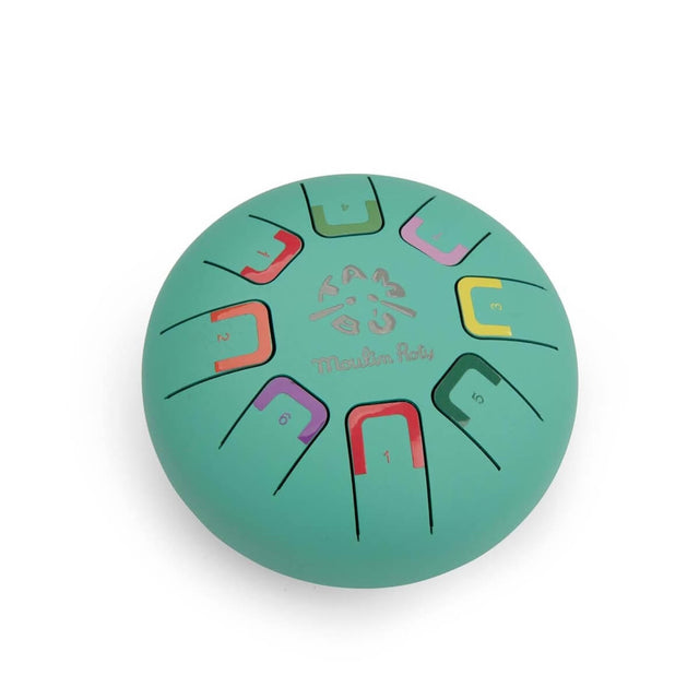 Petit tambour à languettes Dans la Jungle (6") - Jouets musicaux by Moulin Roty