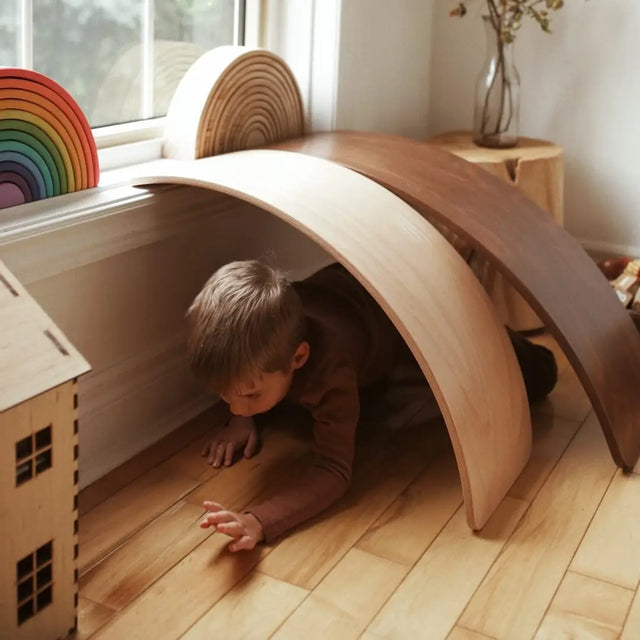 Planche d'équilibre Kinderboard - Lite Naturel - Jeu actif by Kinderfeets