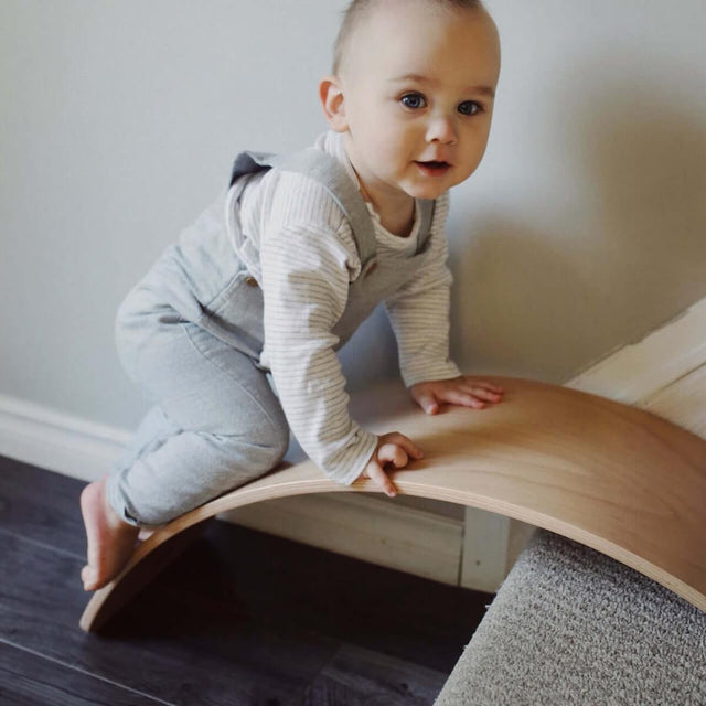 Planche d'équilibre Kinderboard - Lite Naturel - Jeu actif by Kinderfeets