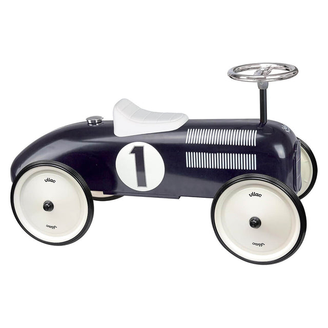 Porteur voiture de course rétro - Noir - Porteurs by Vilac