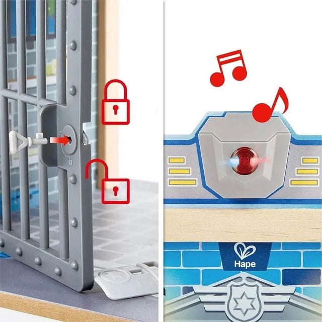 Poste de police métropolitain - Ensembles de jeu by Hape