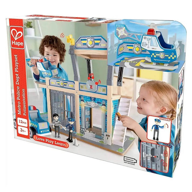 Poste de police métropolitain - Ensembles de jeu by Hape