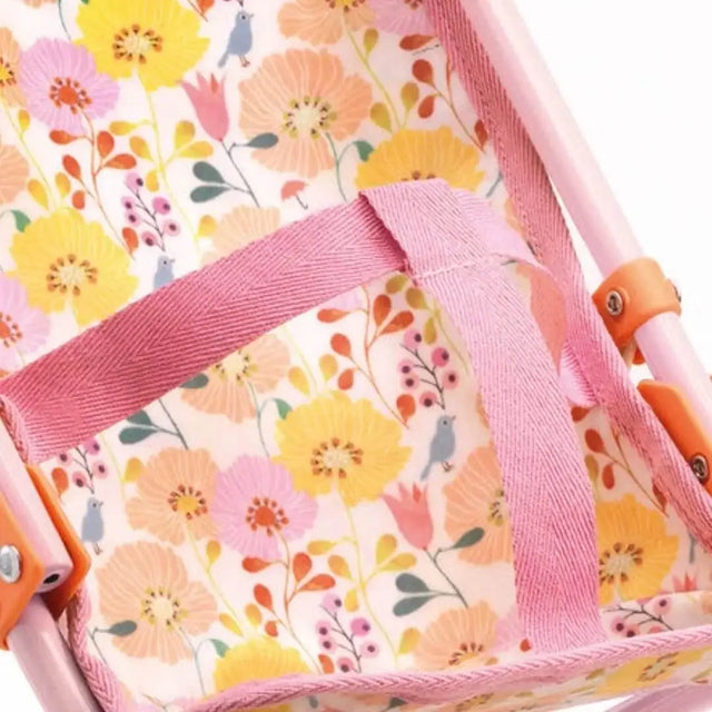 Poussette Flowers de poupée Pomea - Accessoires poupée by Djeco