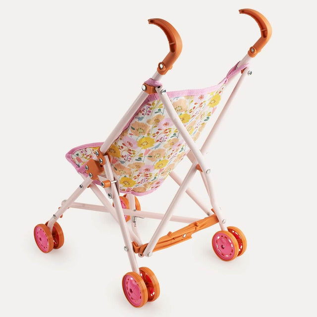 Poussette Flowers de poupée Pomea - Accessoires poupée by Djeco