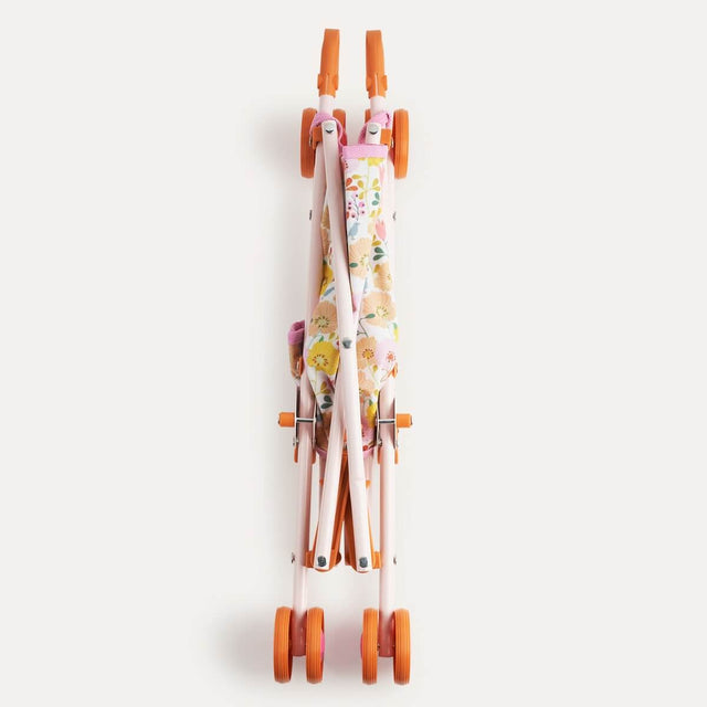 Poussette Flowers de poupée Pomea - Accessoires poupée by Djeco