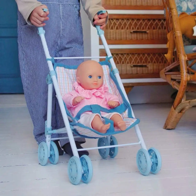 Poussette métal de poupée Pomea (44 cm) - Accessoires poupée by Djeco
