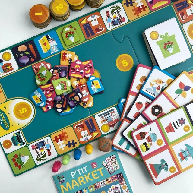 P'tit Market - Jeux de société by Djeco