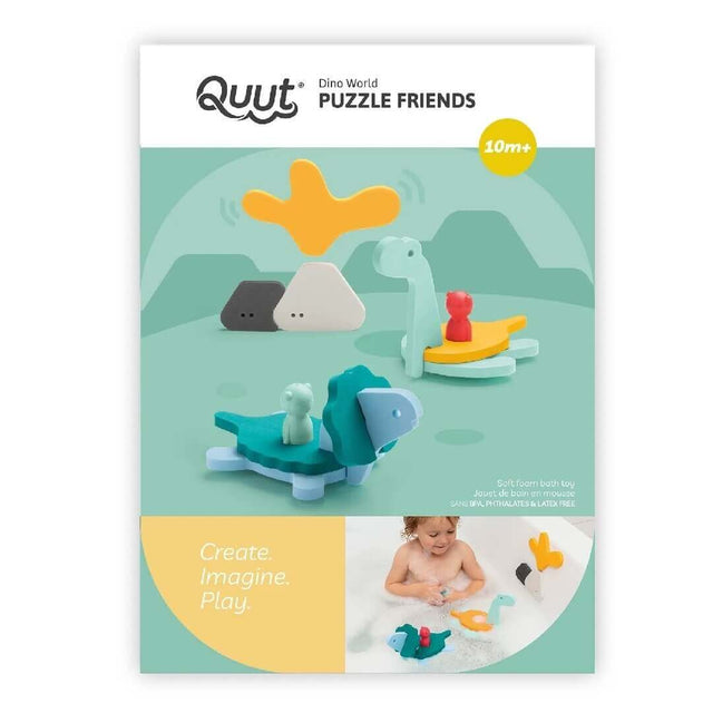 Puzzle de bain Quutopia - Dino World 3D - Jouets de bain by Quut