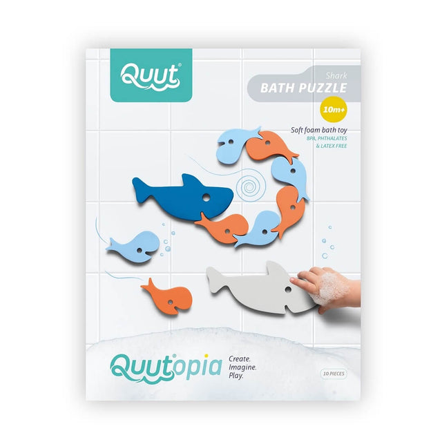 Puzzle de bain Quutopia - Requins - Jouets de bain by Quut