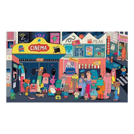 Puzzle d'observation Au cinéma! (200 pcs) - Casse-têtes by Moulin Roty
