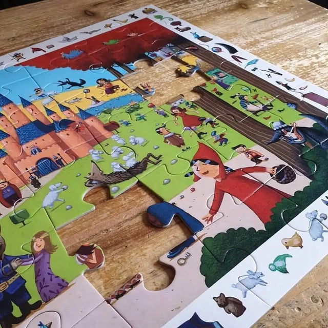 Puzzle d'observation - Contes (54 pcs) - Casse-têtes by Djeco