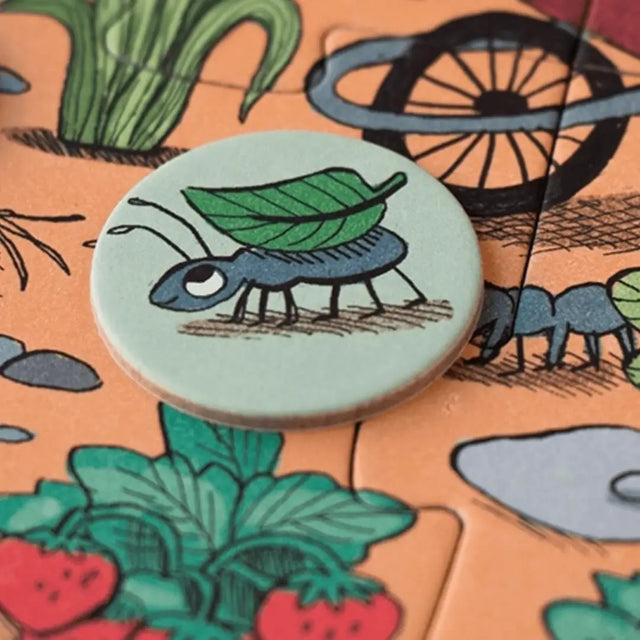 Puzzle d'observation Le Jardin du Lapin (24 pcs) - Casse-têtes by Londji