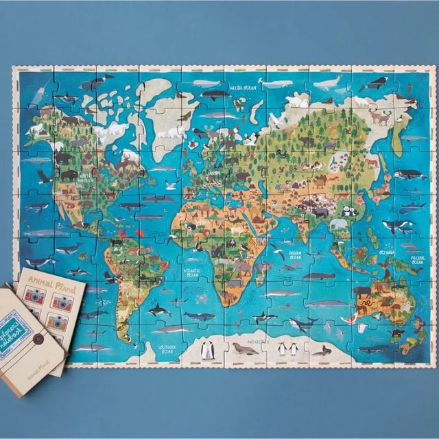 Puzzle d'observation - Planète animale (70 pcs) - Casse-têtes by Londji