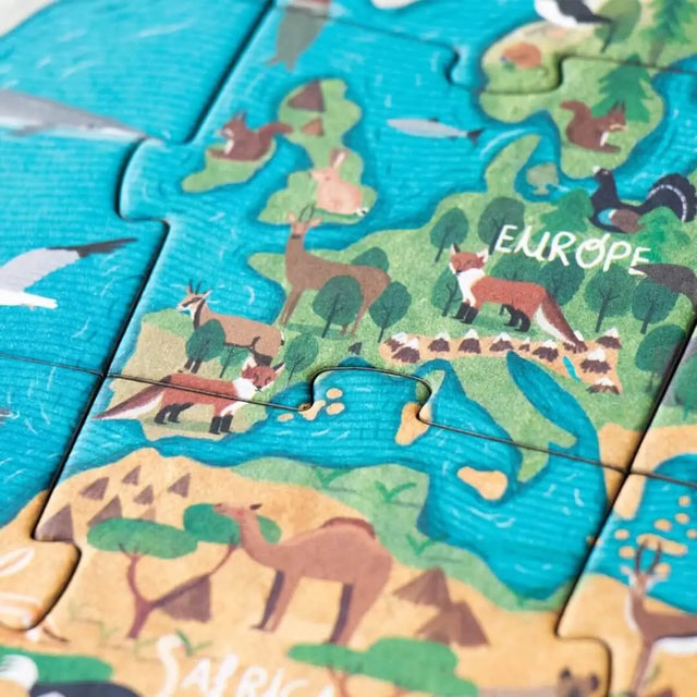 Puzzle d'observation - Planète animale (70 pcs) - Casse-têtes by Londji