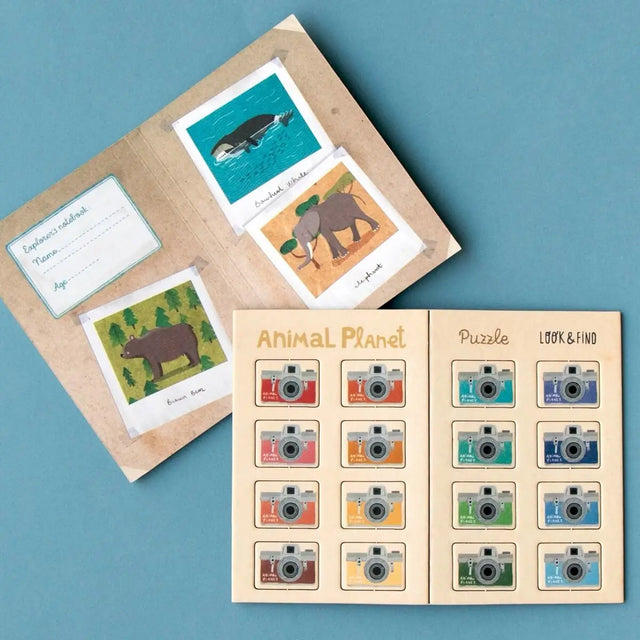 Puzzle d'observation - Planète animale (70 pcs) - Casse-têtes by Londji