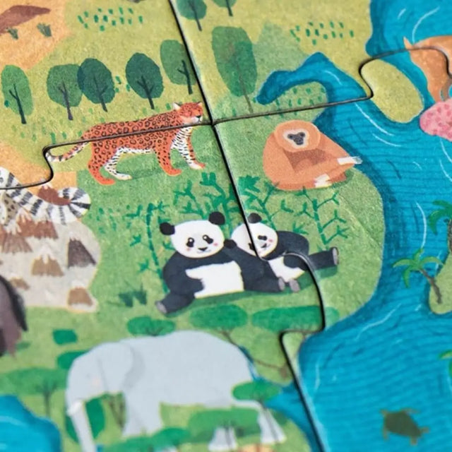 Puzzle d'observation - Planète animale (70 pcs) - Casse-têtes by Londji