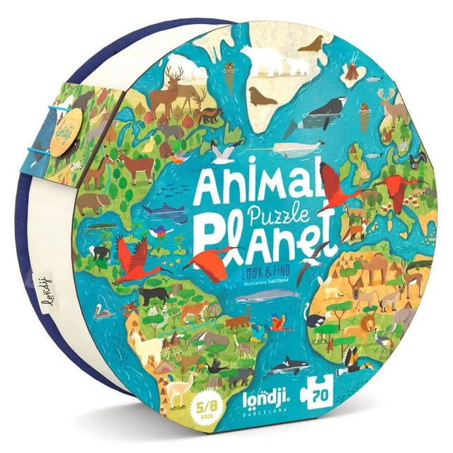 Puzzle d'observation - Planète animale (70 pcs) - Casse-têtes by Londji