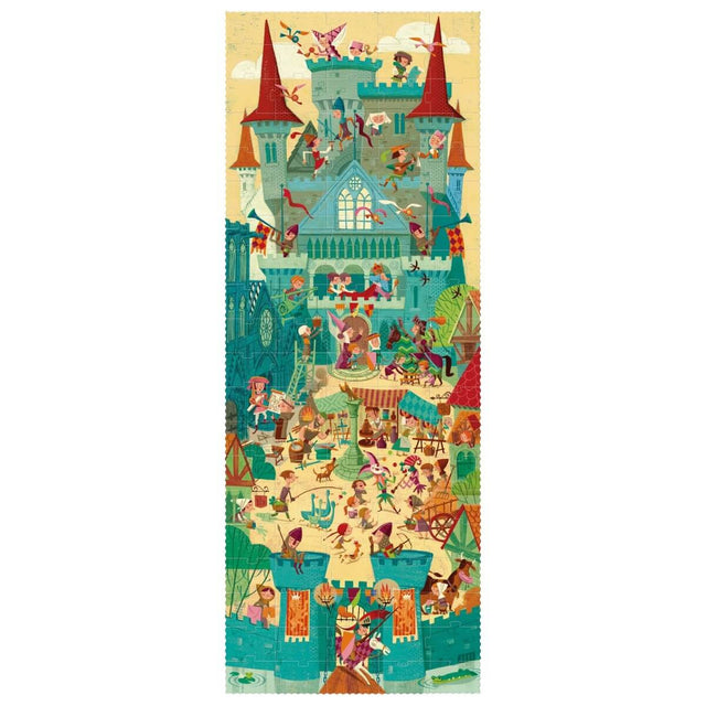 Puzzle d'observation - Voyage au Moyen Âge (100 pcs) - Casse-têtes by Londji