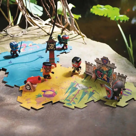 Ensemble Arty Toys: Ze Pirat Boat + figurines & canon - Ensembles de jeu by Djeco