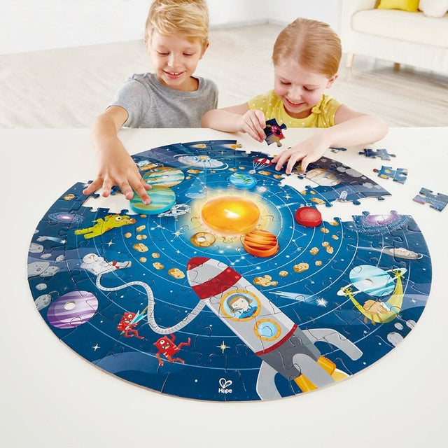 Puzzle géant Système solaire (102 pcs) - Casse-têtes by Hape