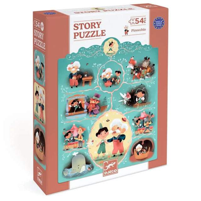 Puzzle histoire - Pinocchio (54 pcs) - Casse-têtes by Djeco