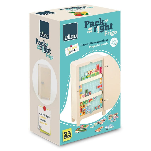 Puzzle magnétique Frigo Pack it Right - Jeux magnétiques by Vilac