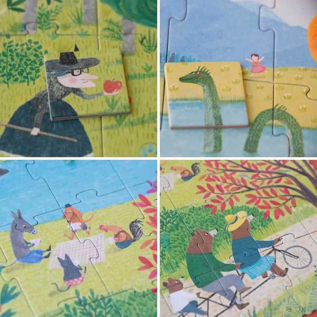 Puzzle panoramique - Il était une fois (100 pcs) - Casse-têtes by Londji