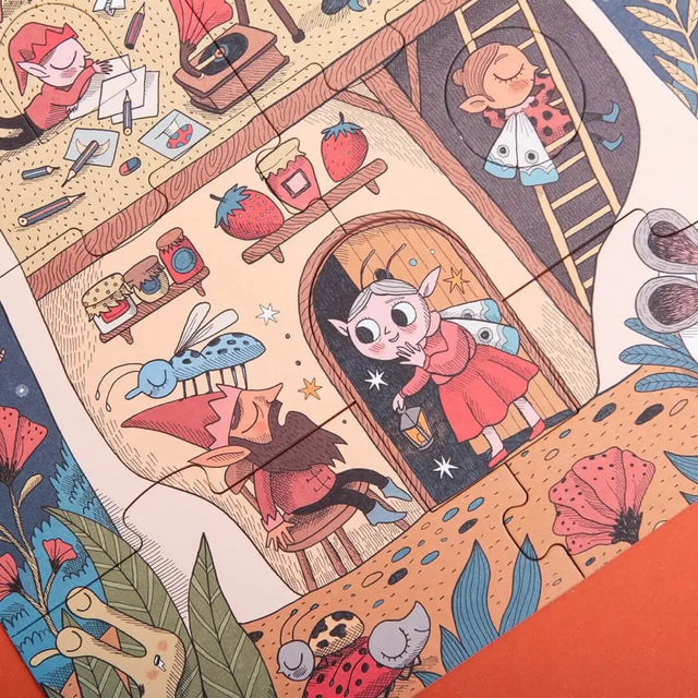 Puzzle réversible Sweet Dreams (18 pcs) - Casse-têtes by Londji