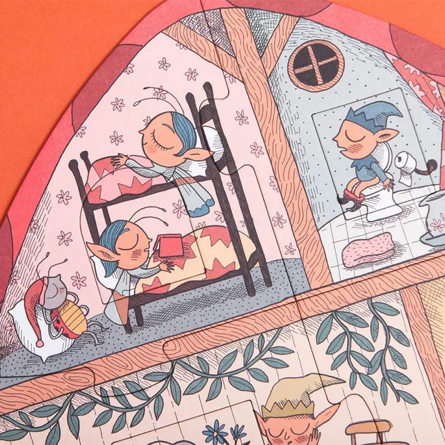 Puzzle réversible Sweet Dreams (18 pcs) - Casse-têtes by Londji