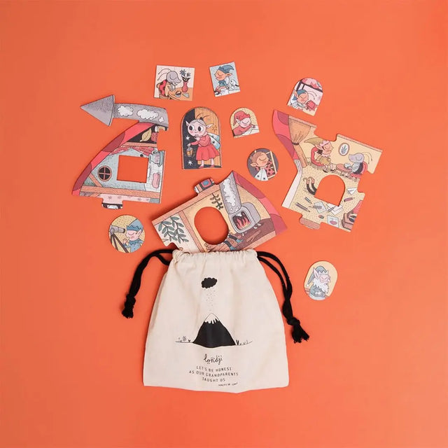 Puzzle réversible Sweet Dreams (18 pcs) - Casse-têtes by Londji