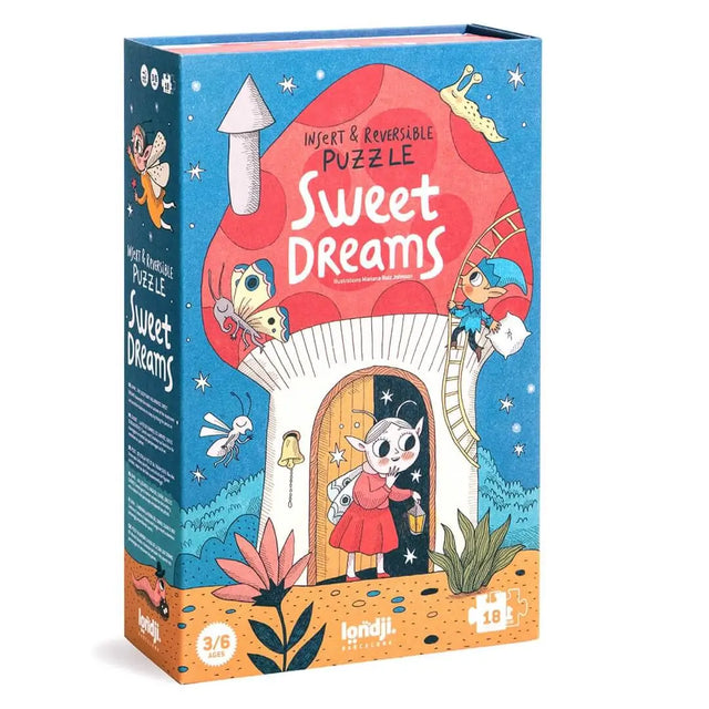 Puzzle réversible Sweet Dreams (18 pcs) - Casse-têtes by Londji