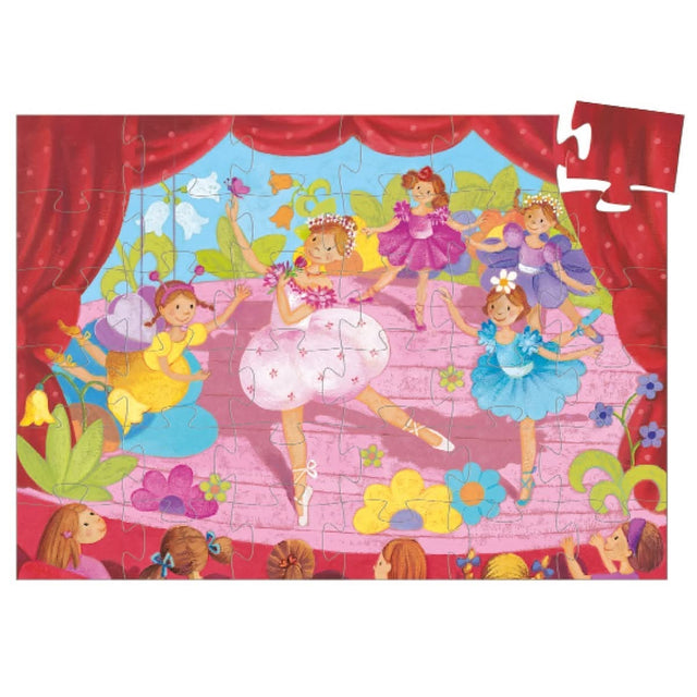 Puzzle silhouette - Ballerine (36 pcs) - Casse-têtes by Djeco