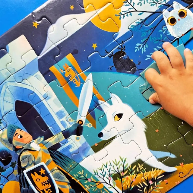 Puzzle silhouette - Chevalier de la pleine lune (36 pcs) - Casse-têtes by Djeco