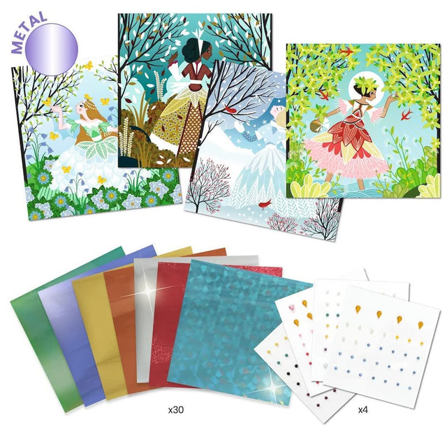 Robes des saisons Métal et Strass - Art & bricolage by Djeco